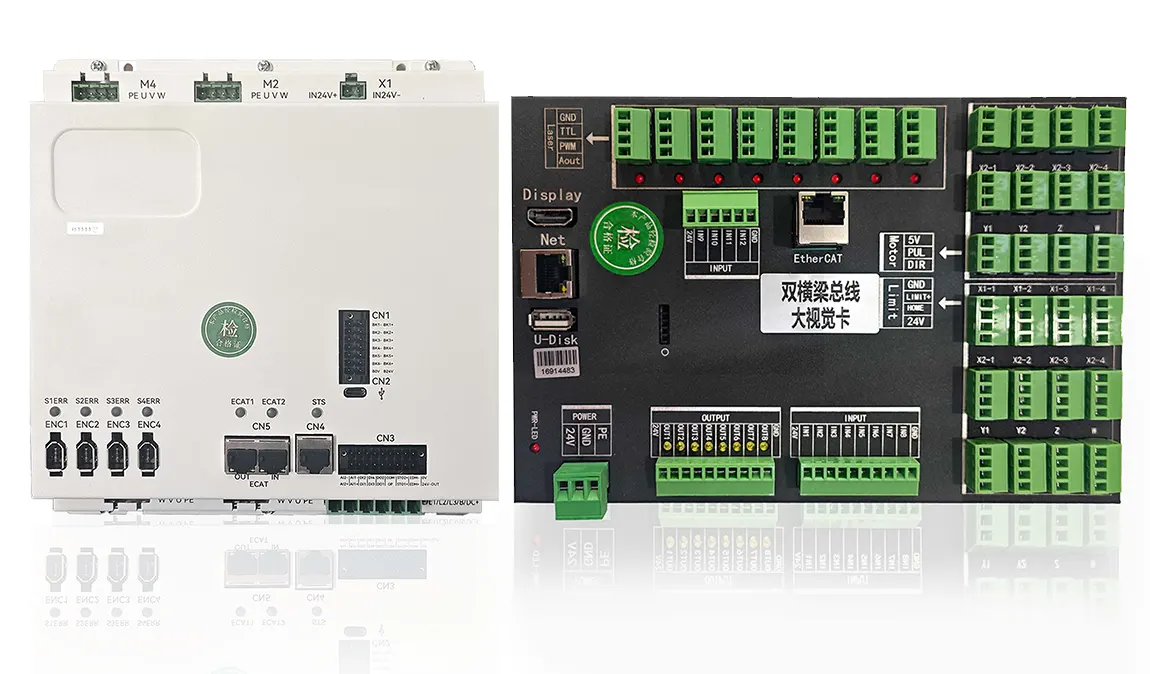 ZY72B8E-2000N Ethercat Laser Control Board For Double Beam