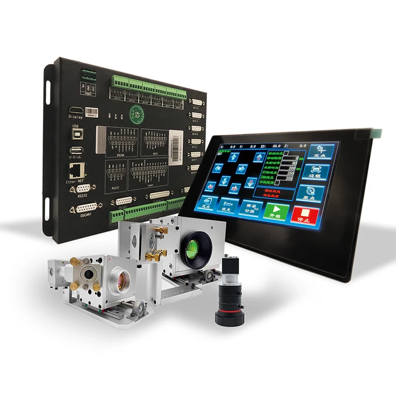 ZJS716-2000 Galvanometer Kartu Kontrol Laser Galvanometer Penerbangan untuk Pencetakan Digital