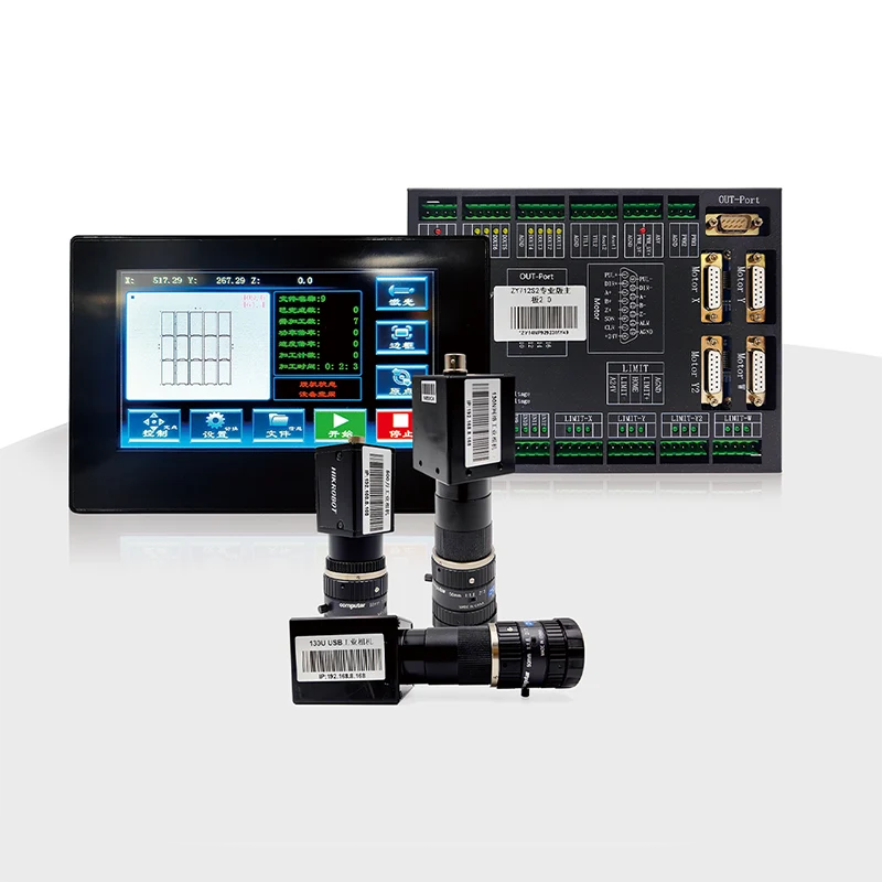 ZY712S2-130 POSISI VISUAL PRESISI Papan Kontrol Laser Non-mental